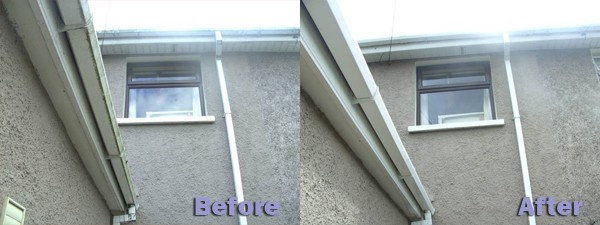 Before and After cleaning of Fascias & Soffits by Pro Wash.ie, Cork, Ireland Before and After cleaning of Fascias & Soffits by Pro Wash.ie, Cork, Ireland