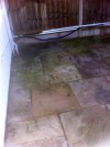 Patio before soft washing by Pro Wash.ie