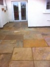 Patio after soft washing by Pro Wash.ie
