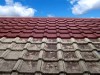 After and before soft washing of a roof - soft washing improves your home's appearance, extends the life of your roof and protects your family's health