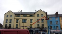 During cleaning of Ulster Bank, Fermoy by Pro Wash, Cork, Ireland